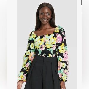 WHO WHAT WEAR Blouse